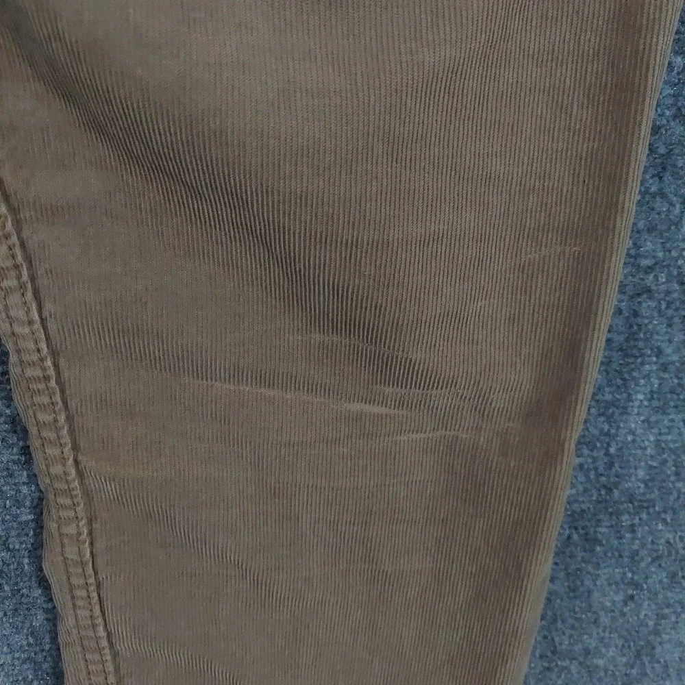 Banana Republic Corduroy Pants Mens 34x30 Dark Tundra Brown Slim Fit 559275-01